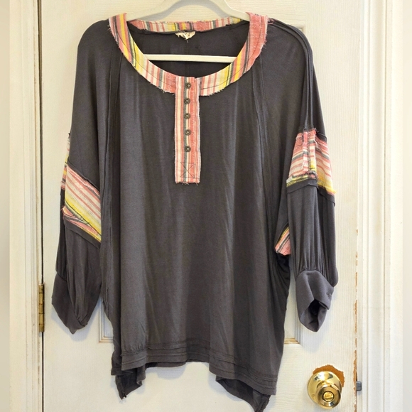 POL NWOT Womens Long Sleeve Oversized Top Medium - Picture 9 of 9